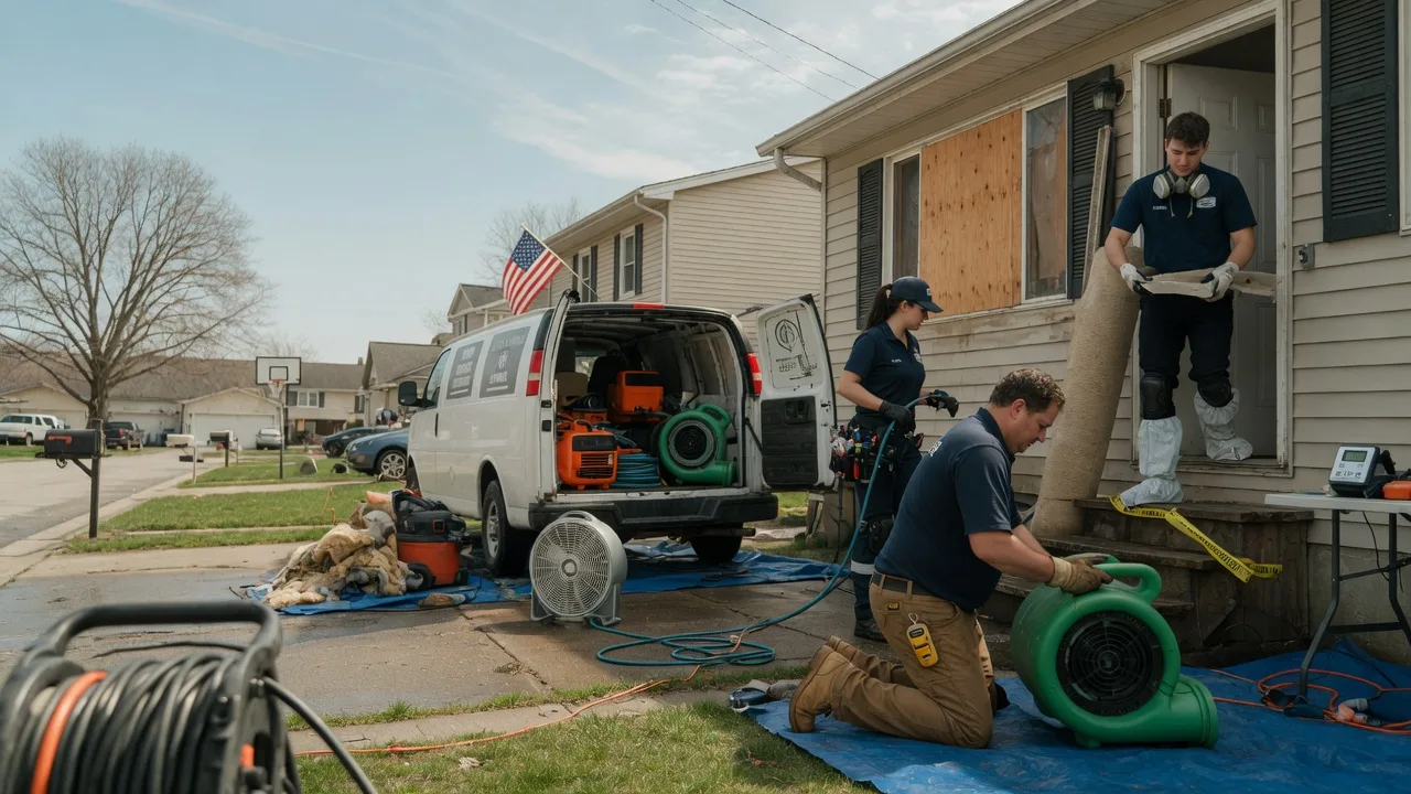 Water Damage Restoration in New Haven, IL near me